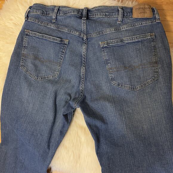 Denizen By LEVIS Size 38W/30L 285 Relaxed Straight Leg Blue Denim Jean Mens - Picture 4 of 9